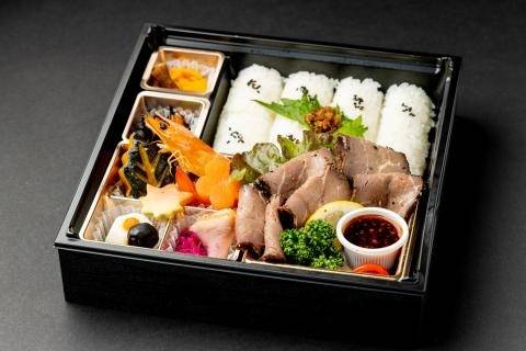 【らんま特製贅沢御膳】㉓自家製低温熟成やわらかローストビーフ御膳