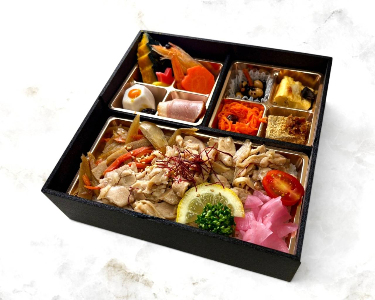 【肉幕ノ内御膳】㊲味わい鶏ごぼうの旨煮幕ノ内膳