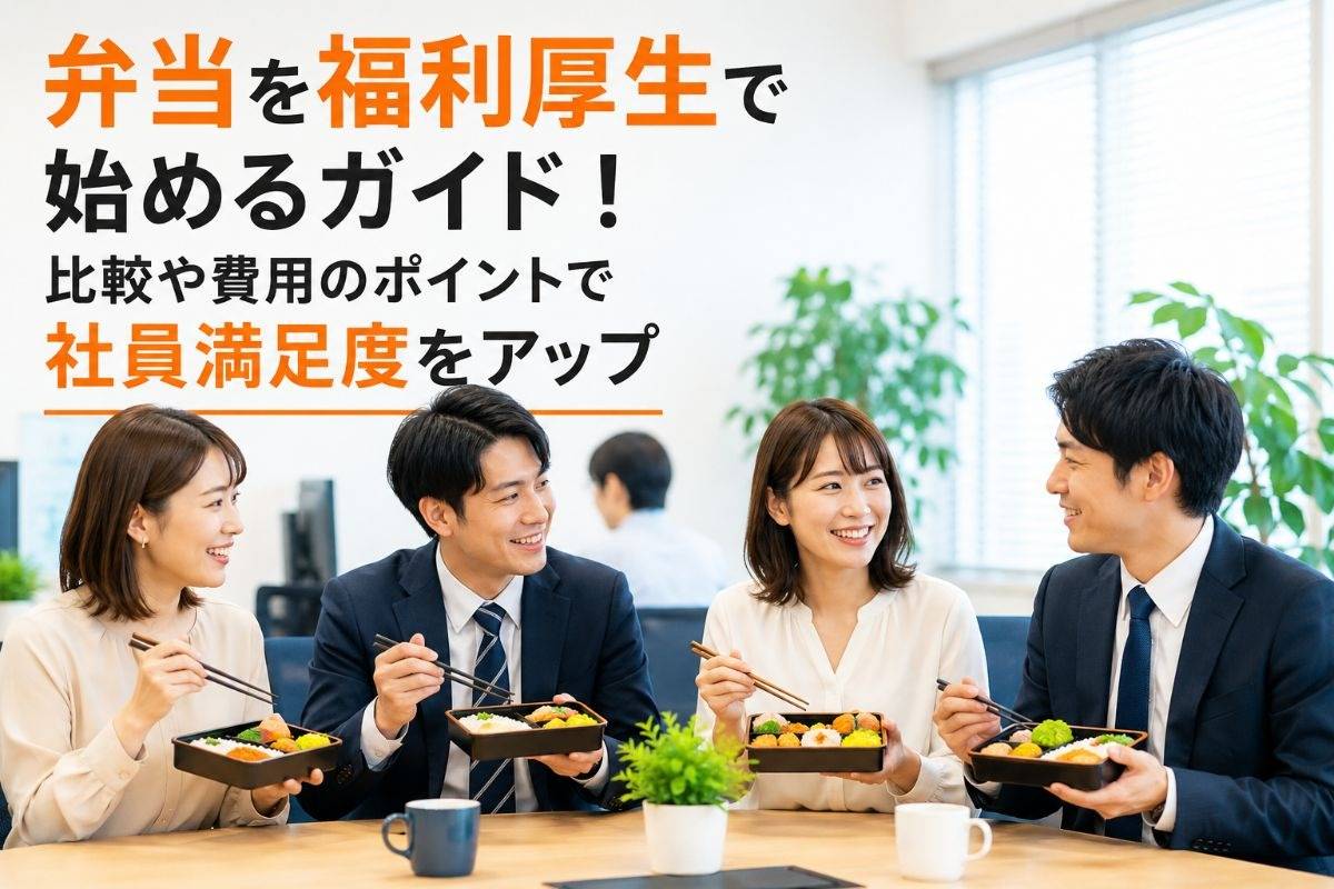 弁当を福利厚生で始めるガイド！比較や費用のポイントで社員満足度をアップ