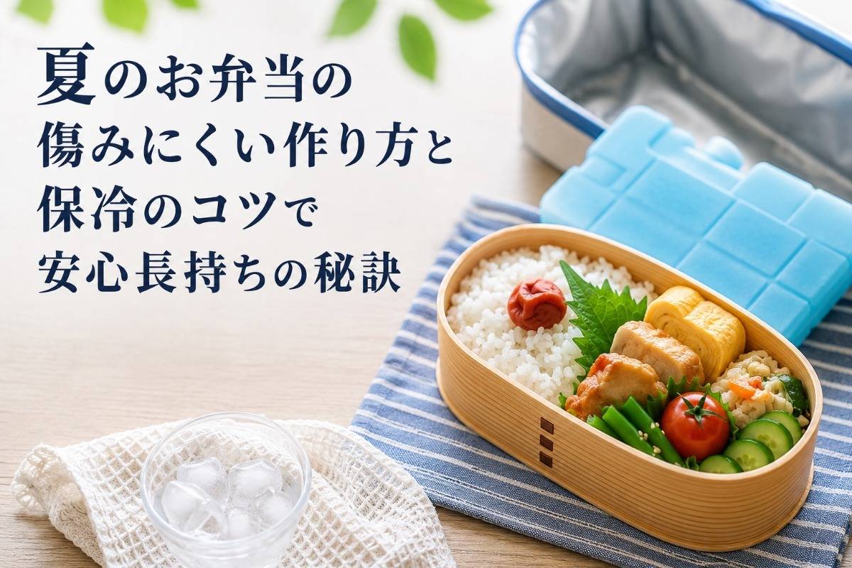 夏のお弁当の傷みにくい作り方と保冷のコツで安心長持ちの秘訣